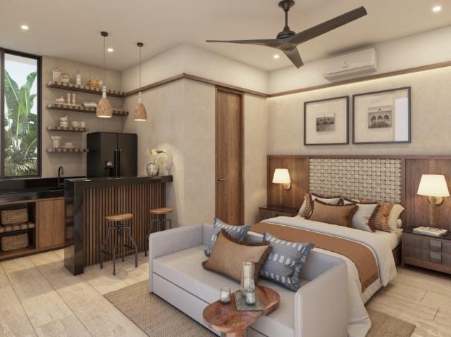 Mini loft en preventa con amenidades en ticopo, yucatan