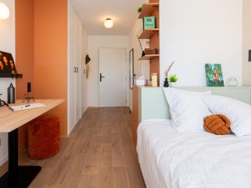 Mini studio de 16m² meublé et équipé
