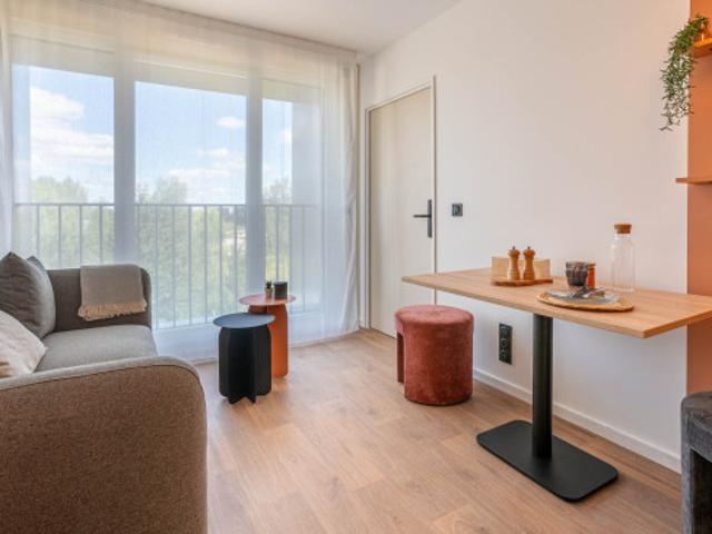 Mini studio privé en appartement en T3/T4/T5 de 15 à 21m² meublé et équipé