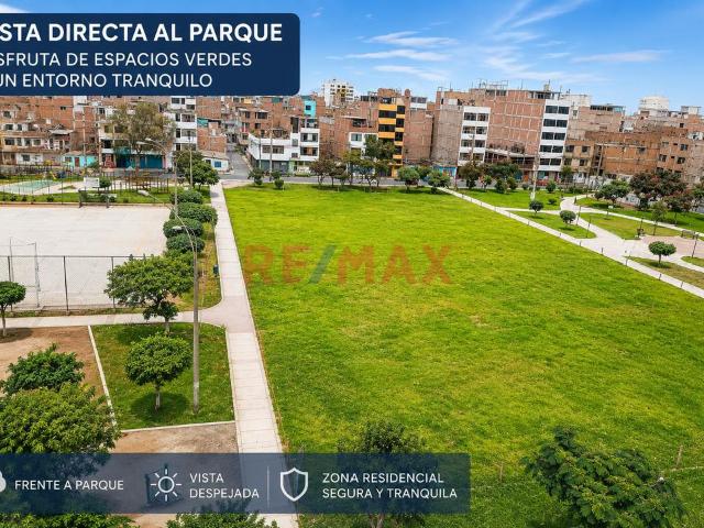 Minidepartamento De 2 Dormitorios En 2.º Piso Frente A Parque – Los Olivos | S/ 900