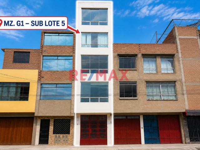 Minidepartamento De 2 Dormitorios Frente A Parque En Los Olivos | S/ 800