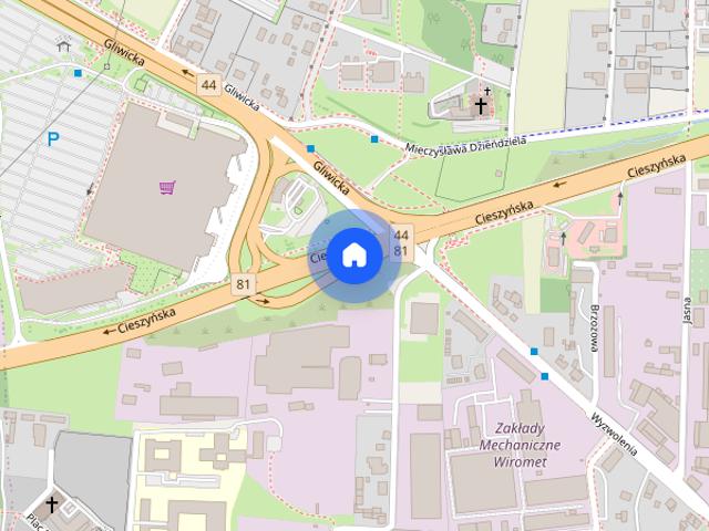 Minikawalerka 22m2 Baildona Katowice plus garaż