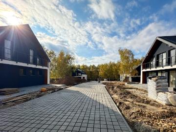 Nowoczesny dom bliźniaczy 109 m2 w Minodze, blisko natury