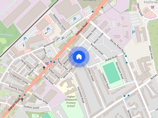 Minor Street, Manchester, M35