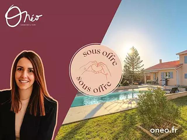 Mions 69780 Achat / Vente maison 6 pièces t6 au dernier étage piscine