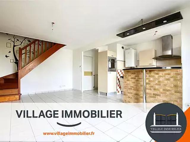 Mions 69780 Location appartement 3 pièces t3 au dernier étage parking