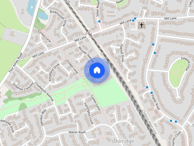Michael Blanning Gardens, Dorridge, Solihull, West Midlands, B93