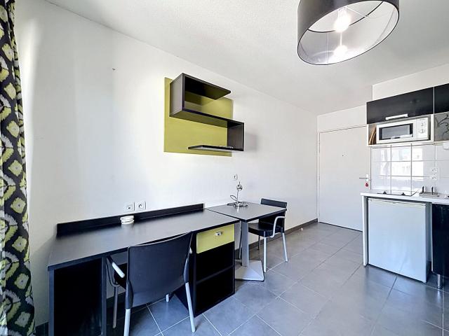 MICHEL ANGE 504 A – Studio meublé de 18m² – LYON 07 ROUTE DE VIENNE