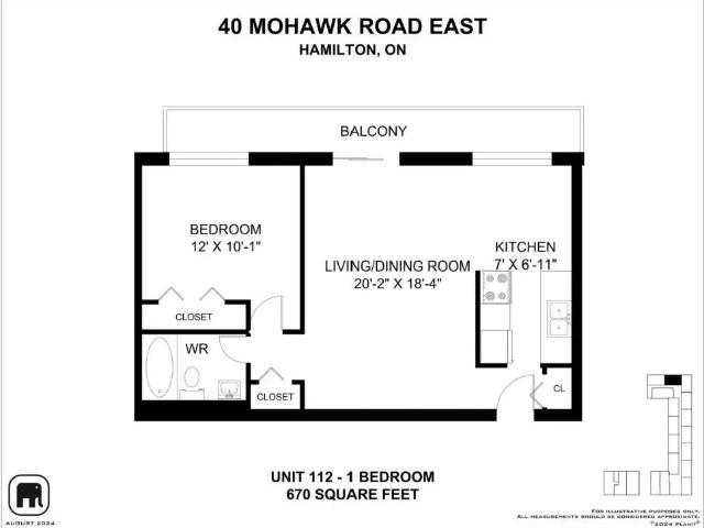 Michelle Place — Apartment 1 Bedroom