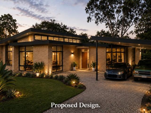 Mid Century Renovator with Architectural Extension Potential
