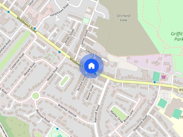 Middlewich Road, Northwich, CW9