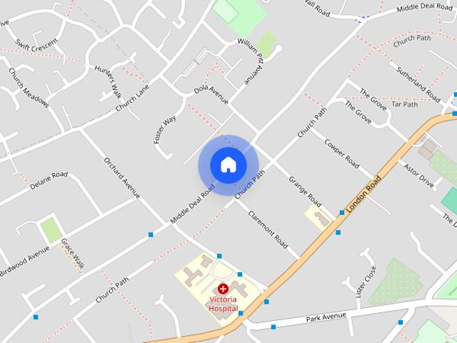 Middle Deal Road, Deal, Kent, CT14