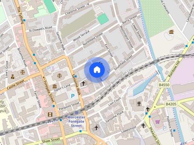 Middle Street, Worcester, Worcestershire, WR1
