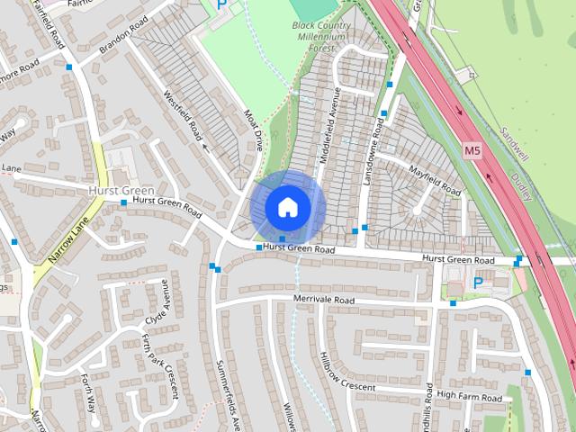 Middlefield Gardens, Halesowen, B62