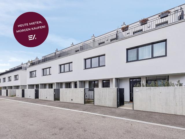 Miet Kauf | Schlüsselfertig | Reihenhaus mit vielen Extras | Raumhöhe 2,75 m | offenes Treppenhaus | viel Außenfläche und Garten