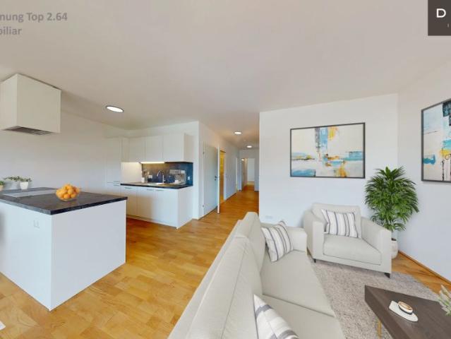 / MIETDAUER 10 JAHRE / NORD WESTSEITIG / KEIN VIS A VIS / NIEDRIGENERGIE HAUS / LEOPOLDAUERSTRASSE / DREI ZIMMER / BALKON / NEUBAU /