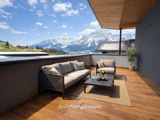 Miete: Wohnung mit Dachterrasse in Ellmau