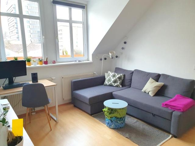 Miete Wohnung in Linz Linz/Stadt: DACHGESCHOSSWOHNUNG 2 Zimmer 3.OG OHNE Lift in der Lenaustraße