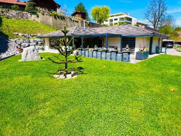 Riaz, Greyerzbezirk, Kanton Freiburg - Garten