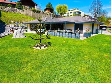 Riaz, Greyerzbezirk, Kanton Freiburg - Garten