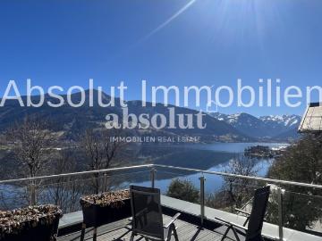 Mieten Sie Ihr Traumhaus! Exklusives Einfamilienhaus in Top Lage v. Zell am See, mit 100 % Seeblick!