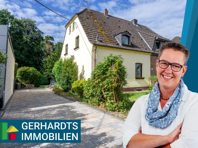 Mieten und wohnen wie im eigenen Zuhause – Doppelhaushälfte mit großem Garten in St. Tönis!