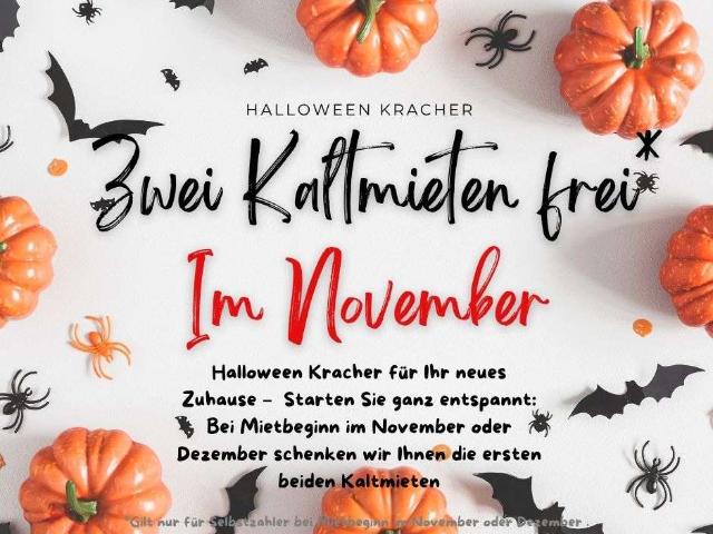 Mietfrei durch den Herbst* jetzt besichtigen und mindestens zwei Kaltmieten frei sichern!