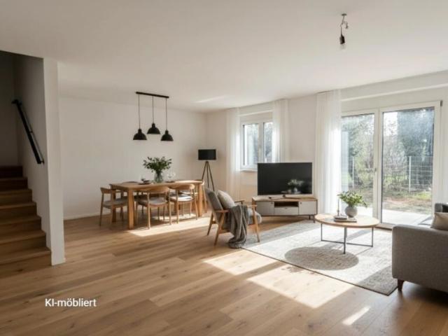 Mietkauf: Große Doppelhaushälfte modern, hell, energieeffizient