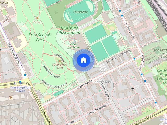 Mietrabatt Möblierte 2 Zimmer Wohnung, Fitnessraum und Concierge Mitte
