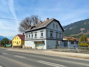 MIETWOHNHAUS MIT ZWEI WOHNUNGEN UND EINEM GESCHÄFTSLOKAL IN LENDORF NÄHE SPITTAL/DRAU VOLLVERMIETET!