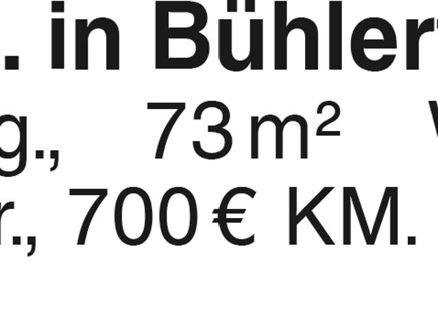3 Zi Whg. in Bühlertann