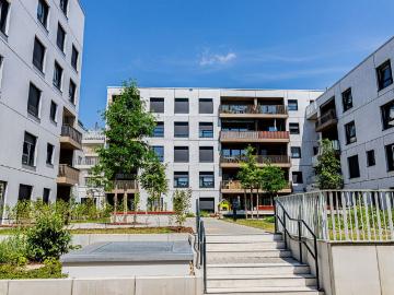 Mietwohnung in Nürnberg Moderne 1 Zimmer Wohnung mit Einbauküche und Terrasse
