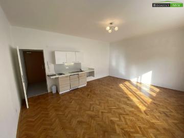 Mietwohnung mit Küchenzeile und ca. 39,59 m²