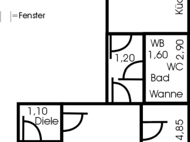 Mietwohnungen ✓ 340 € Kaltmiete ✓ 44 m² Wohnfläche ⌖ 95028 Hof, Marienstr. 50