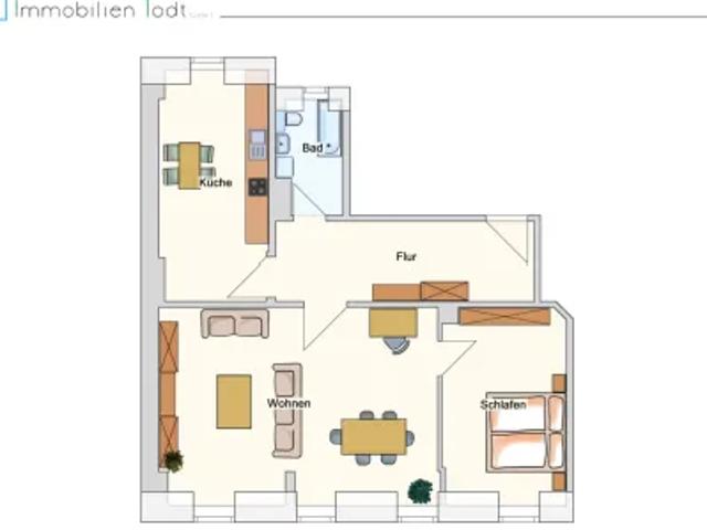 Mietwohnungen ✓ 358 € Kaltmiete ✓ 79,38 m² Wohnfläche ⌖ 08523 Plauen, Pestalozzistraße 31