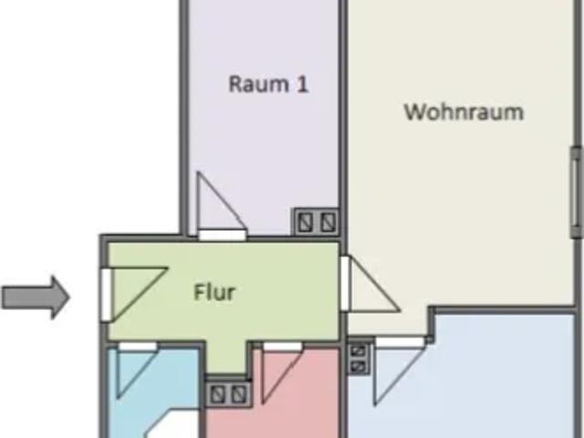 Mietwohnungen ✓ 315 € Kaltmiete ✓ 58,70 m² Wohnfläche ⌖ 08525 Plauen, Erich Knauf Straße 2