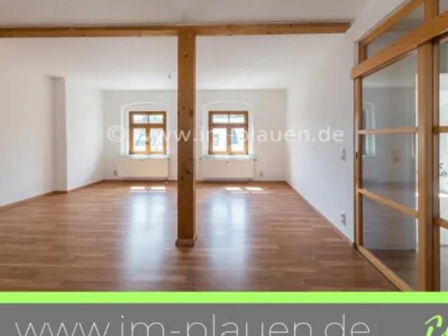 Mietwohnungen ✓ 440 € Kaltmiete ✓ 77 m² Wohnfläche ⌖ 08527 Plauen, Waldstraße 1