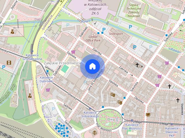 Miejski szyk 3 pokoje w Centrum Katowic
