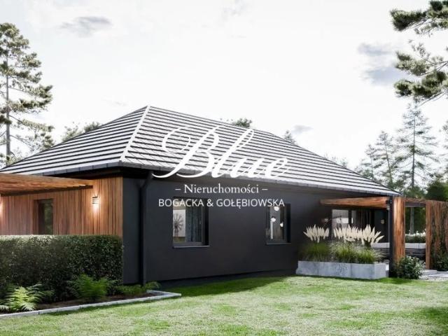 Nowoczesny dom prefabrykowany 101 m2 Dołuje