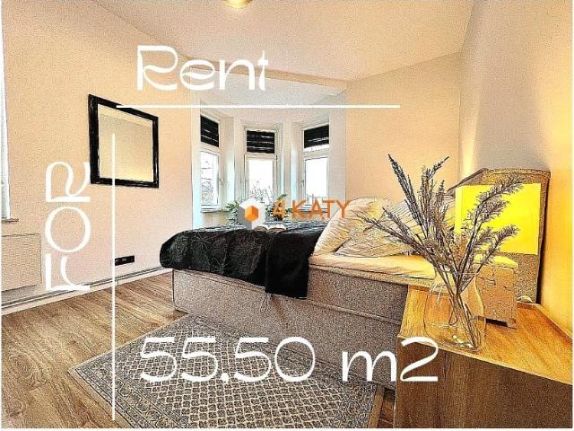 Mieszkanie m2 z kuchnią z oknem 55,50 m² na wynajem ul. Kazimierza Wielkiego, Zielona Góra, Centrum