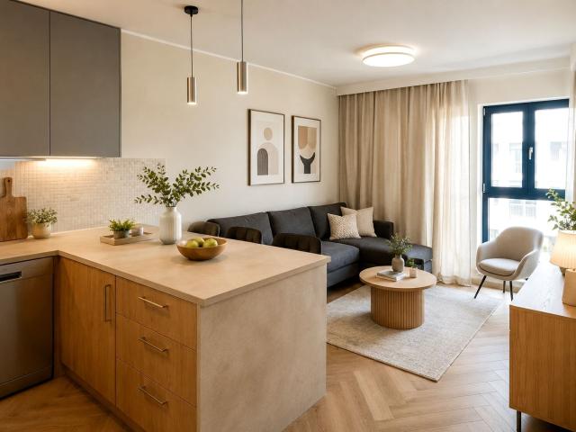 Mieszkanie m2 35 m² nad rzeką na wynajem Wrocław, Kleczków
