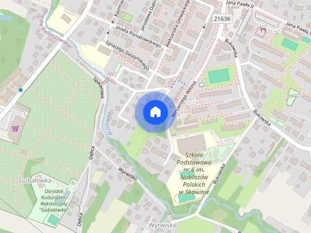 Mieszkanie małopolskie Skawina powierzchnia 78 m²