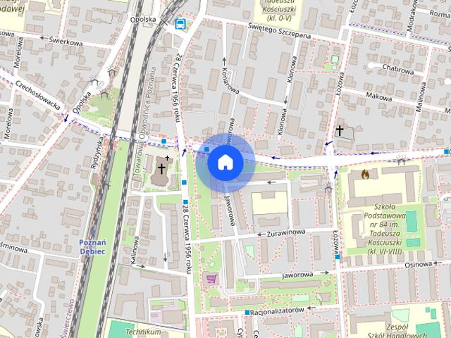 MIESZKANIE NA PARTERZE NA WYNAJEM | PIWNICA | 2 POKOJE | POZNAŃ