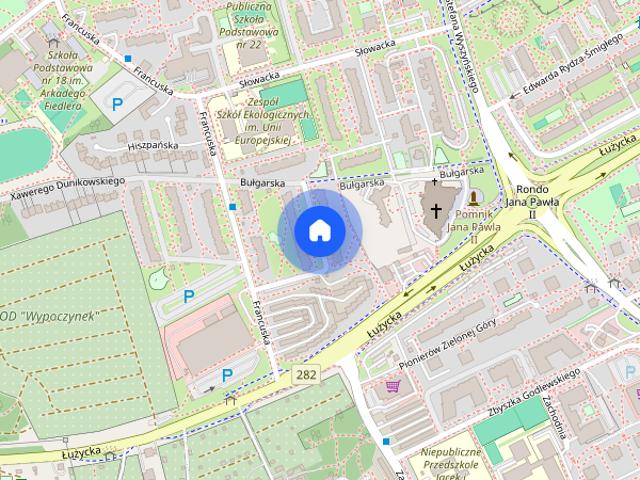 Mieszkanie na parterze Os. Przyjaźni