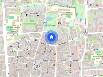 Mieszkanie na parterze 43m²