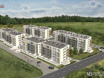 Mieszkanie na sprzedaż 3 pokoje Bolesławiec, 59,42 m2, 1 piętro