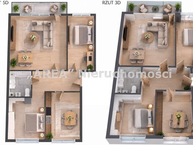 Mieszkanie na sprzedaż 3 pokoje Białystok Piaski, 61,40 m2, 2 piętro