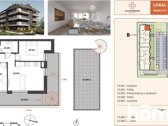 Mieszkanie na sprzedaż 3 pokoje Bielawa, 54,36 m2, 3 piętro