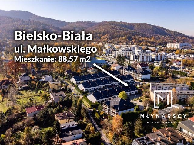 Mieszkanie na sprzedaż 3 pokoje Bielsko Biała, 88,57 m2, 1 piętro
