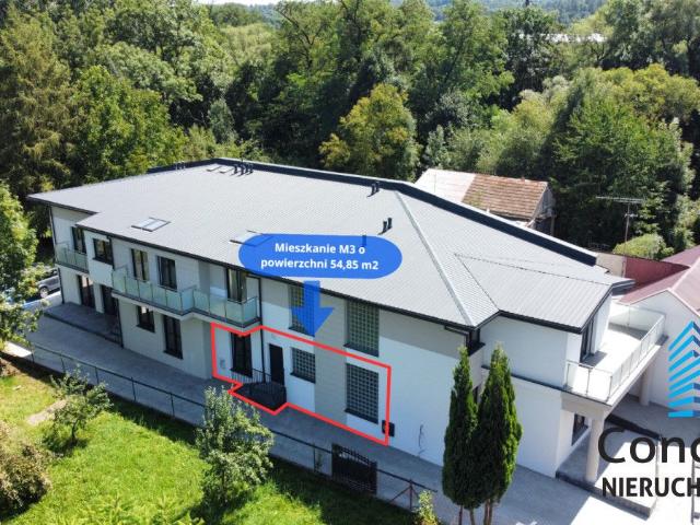 Mieszkanie na sprzedaż 3 pokoje Brzesko, 55,67 m2, parter